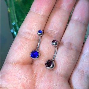 🖤NWOT💕belly button rings